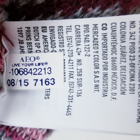 AE Outfitters Baja Southwestern Hooded Sweater - Picture 7 of 11